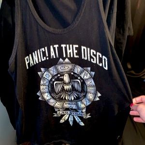 Panic at the disco tour tank top